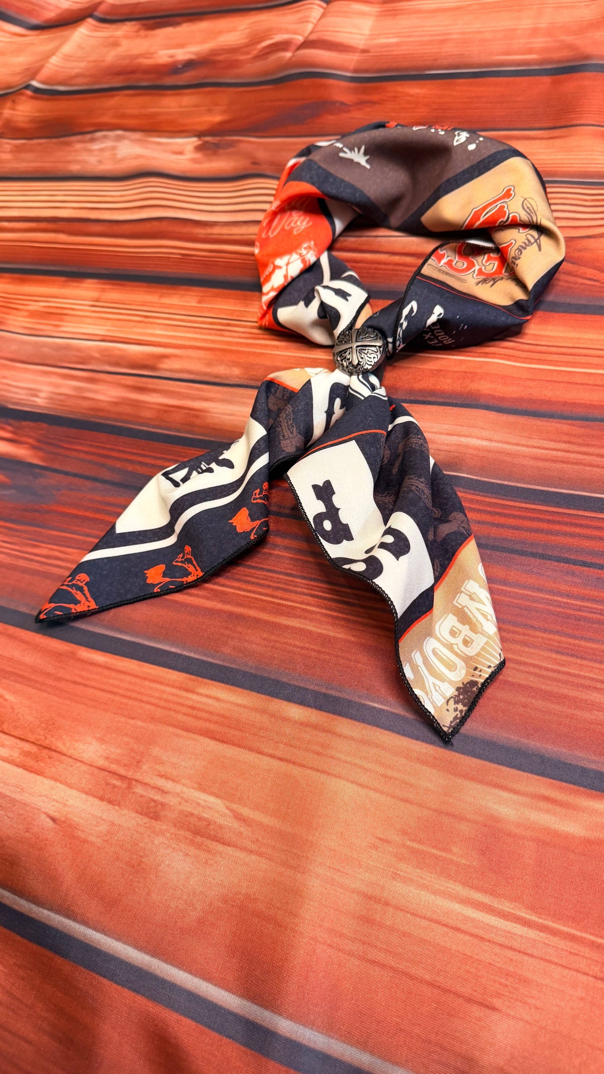 Cowboy Collage Wild Rag