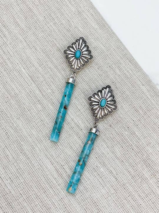 Western Drop Dangle Earrings
