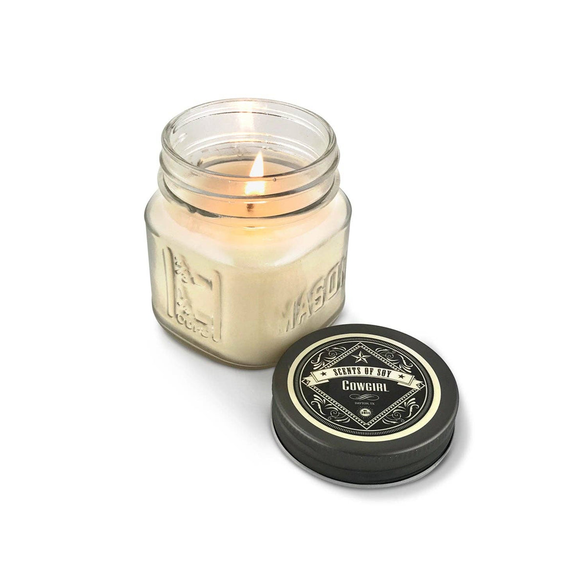 Cowgirl Canning Jar Soy Candle