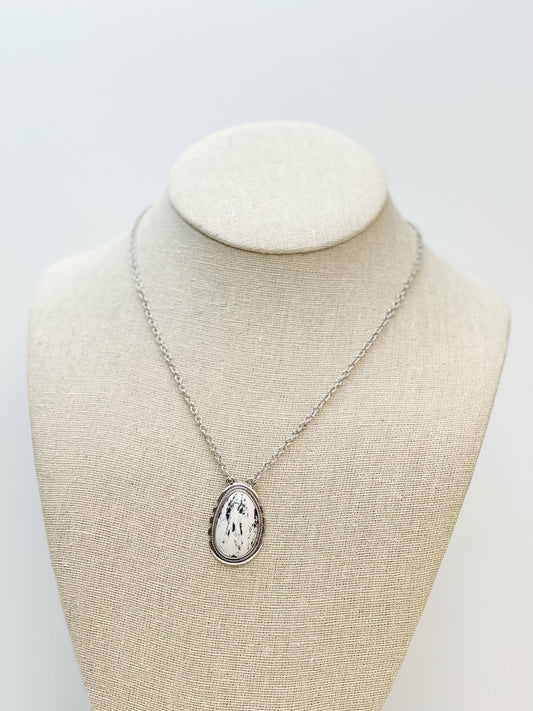 Western Semi-Precious Stone Pendant Necklaces