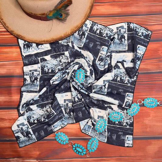 Rodeo Collage Wild Rag