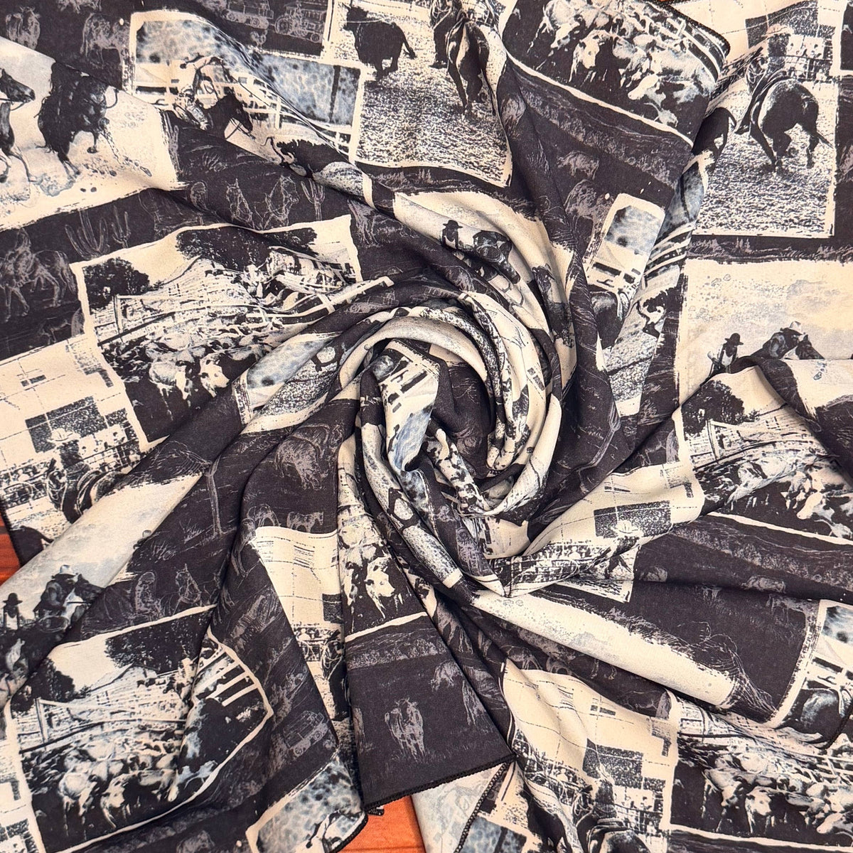 Rodeo Collage Wild Rag