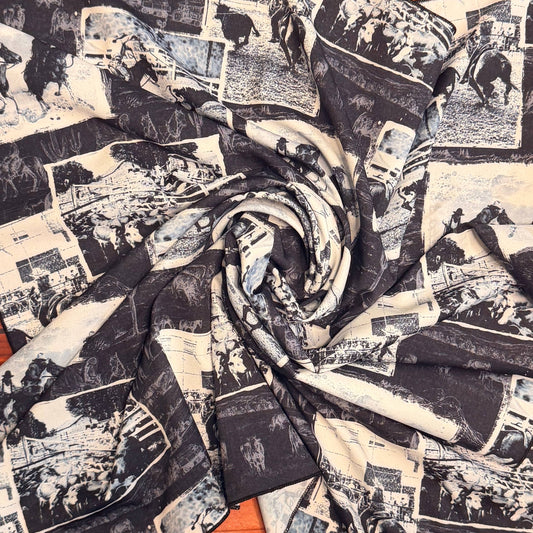 Rodeo Collage Wild Rag