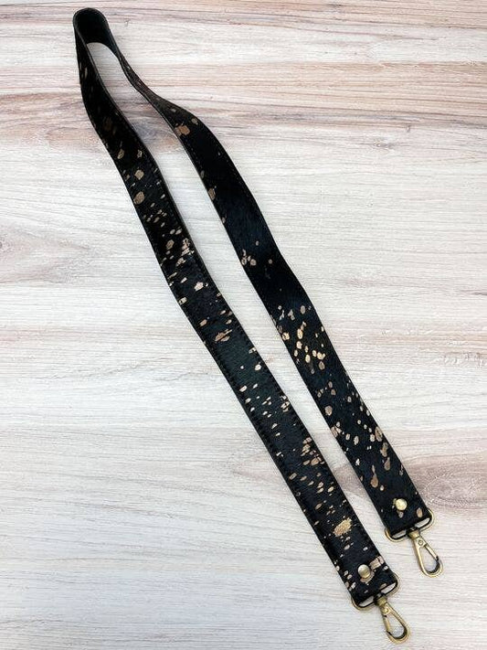 Textured Cowhide Purse Straps