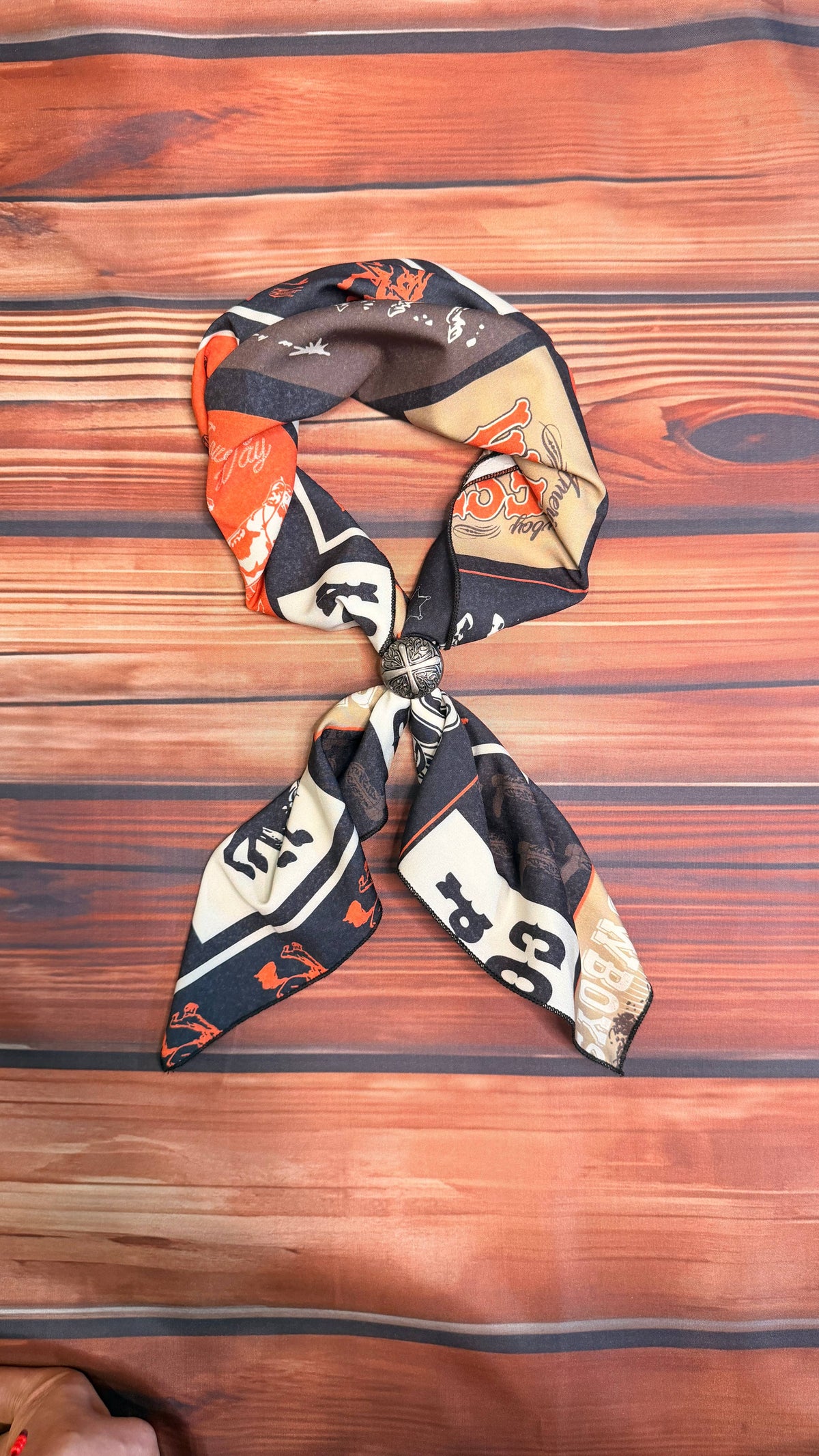 Cowboy Collage Wild Rag