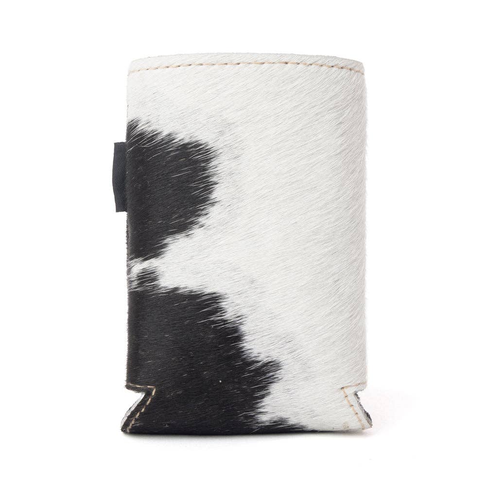 Birch Valley Cowhide Leather Koozie