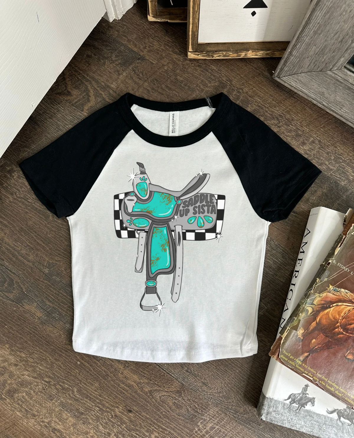 Saddle Up Sista Baby Tee