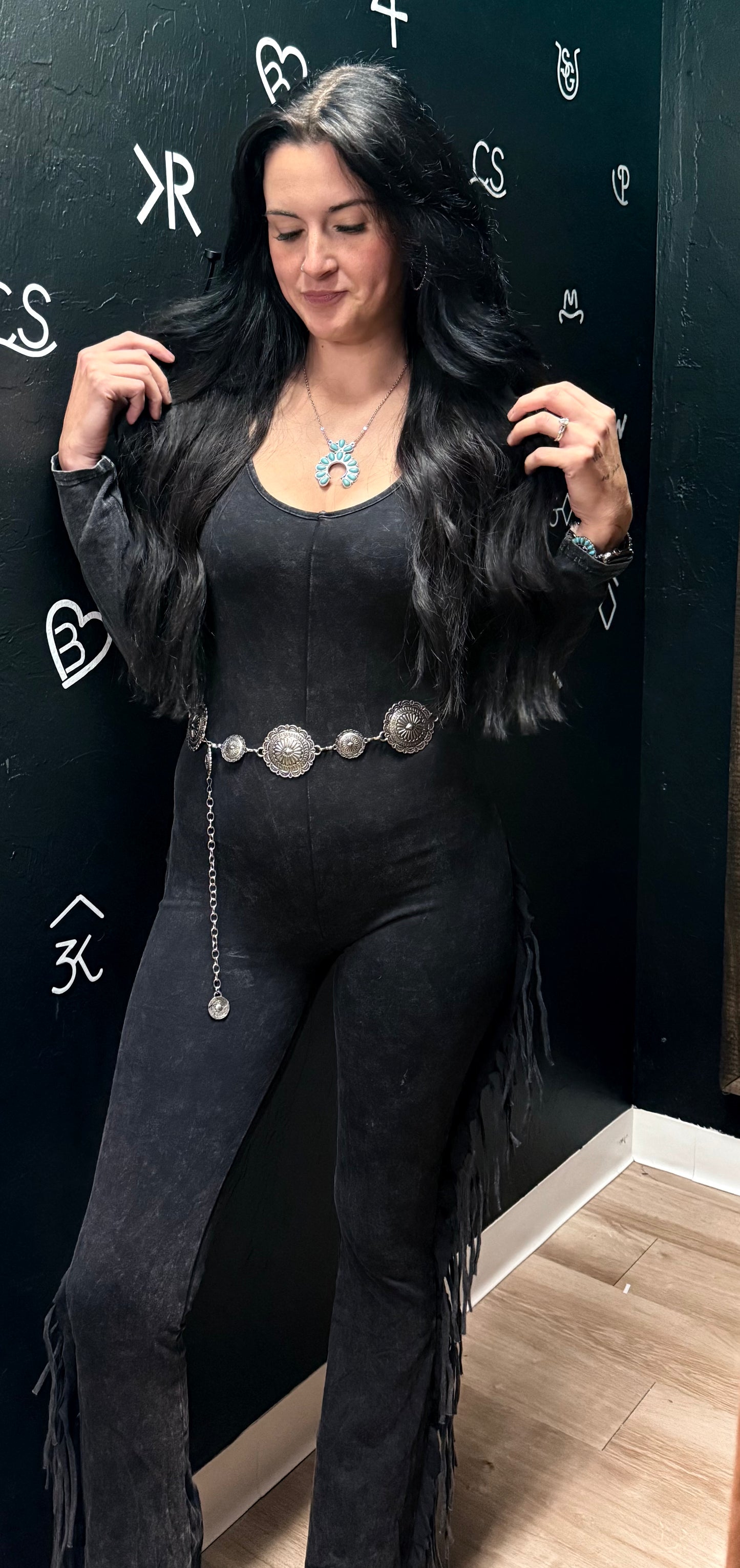 After Midnight Fringe Jumpsuit