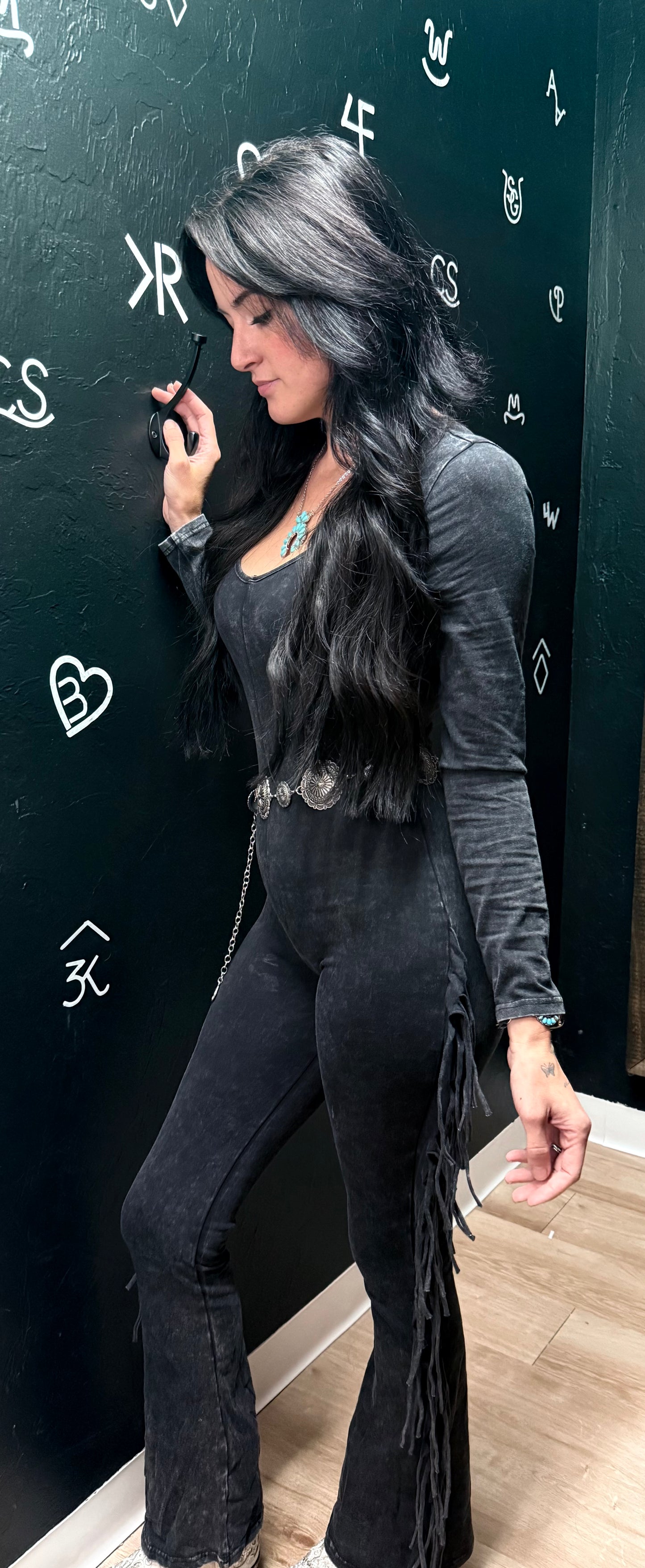 After Midnight Fringe Jumpsuit