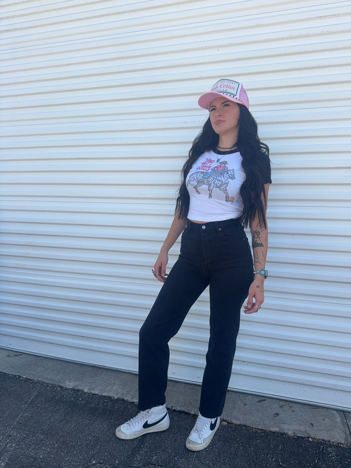 Tired But I Have Goals Baby Tee