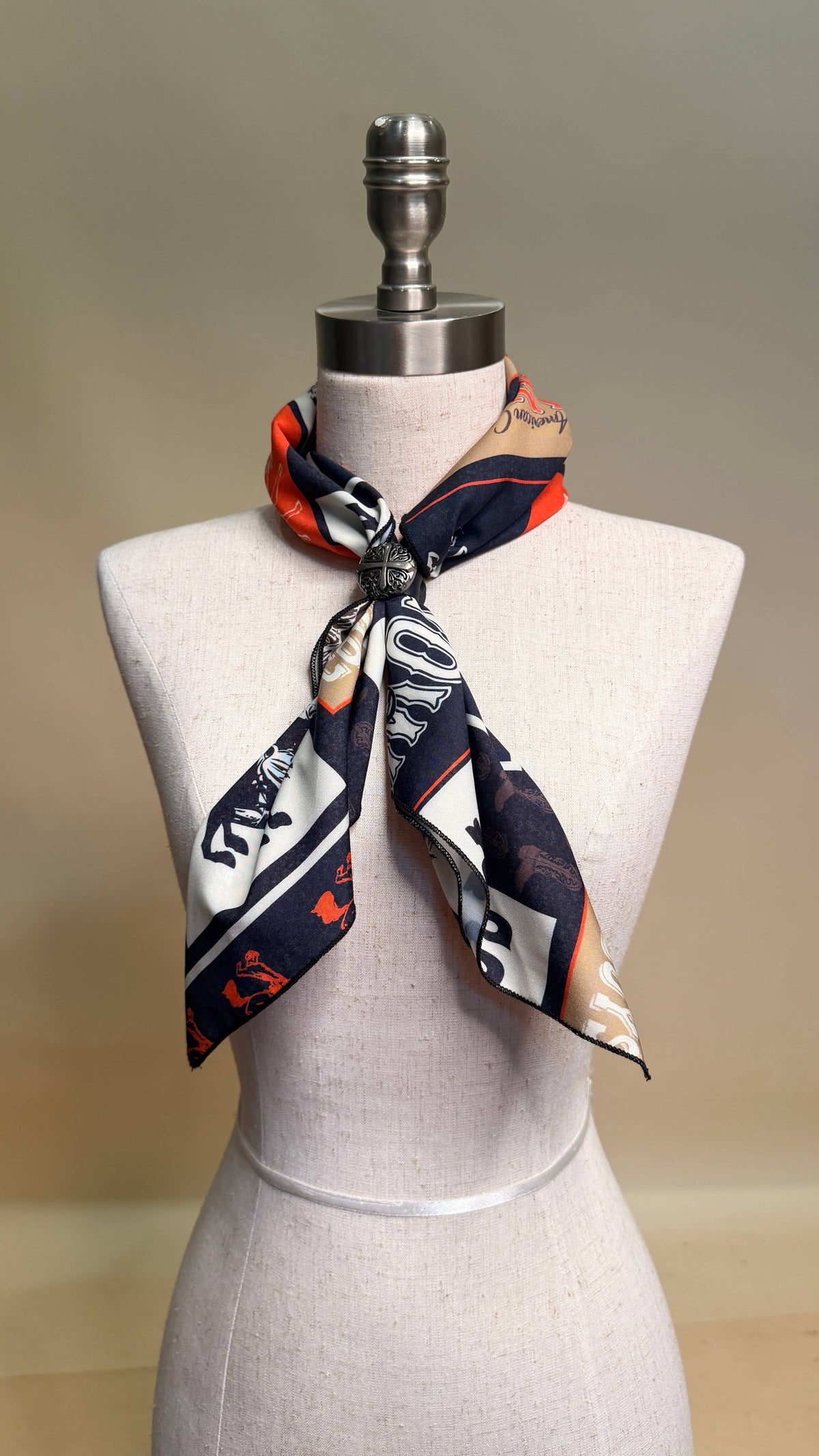 Cowboy Collage Wild Rag