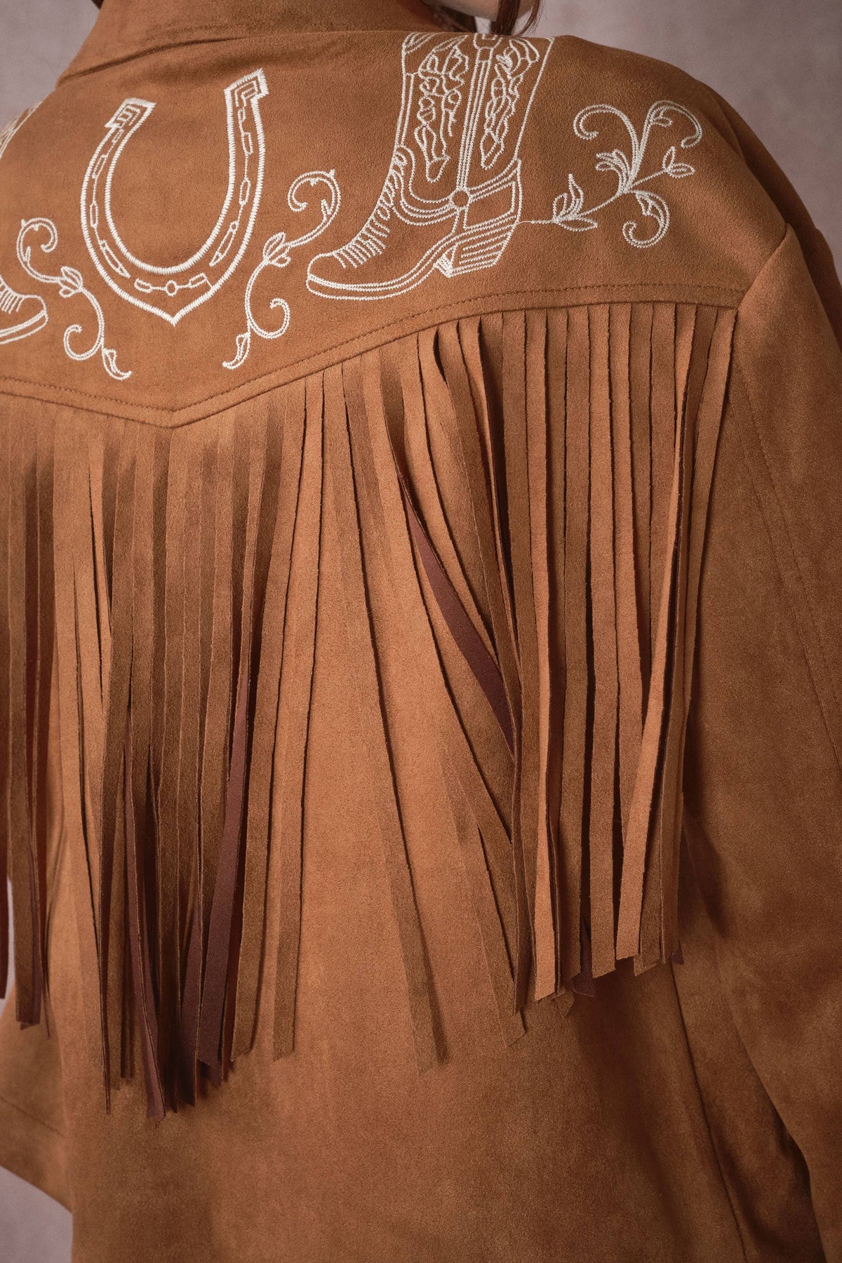 Outlaw Darling Fringe Embroidered Jacket