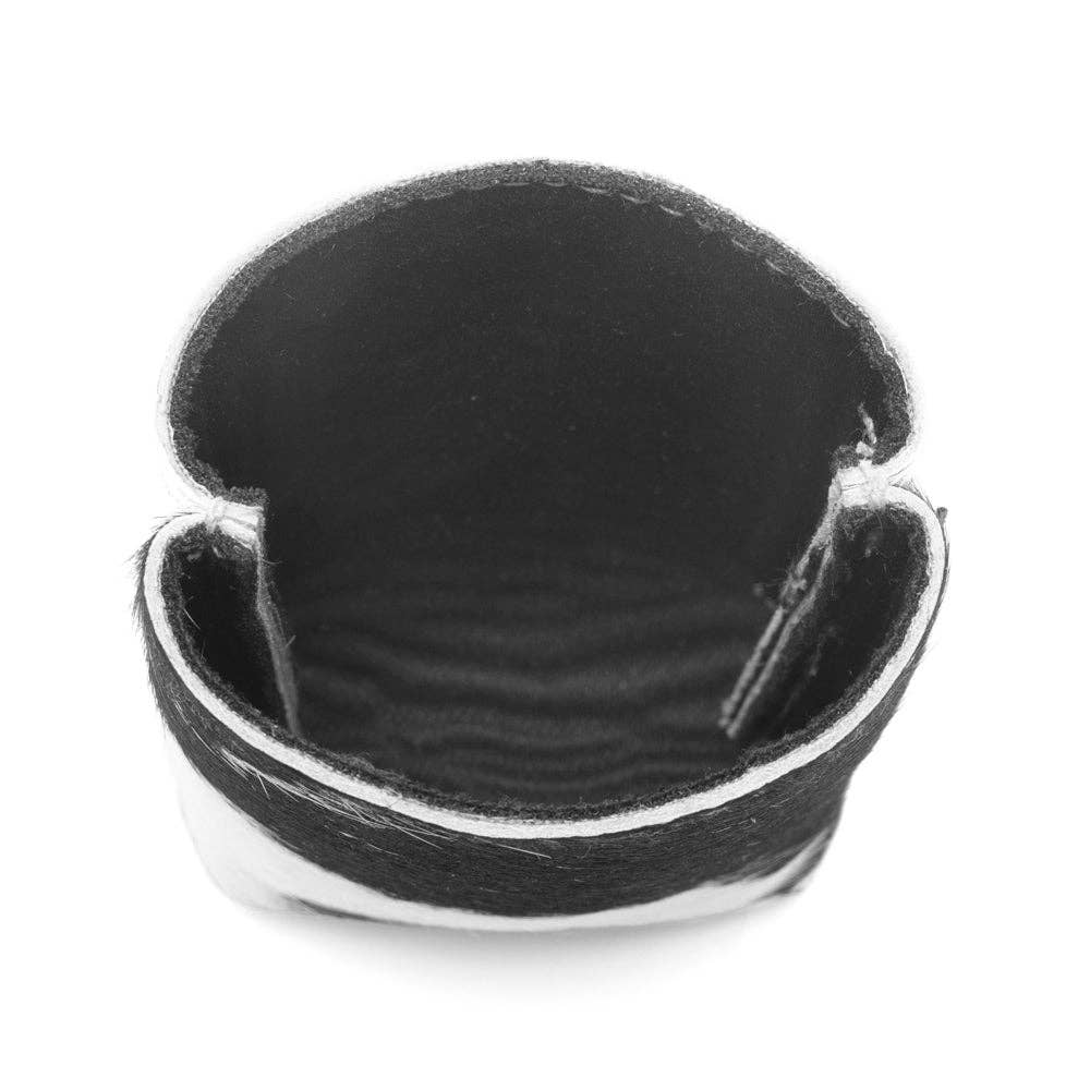 Birch Valley Cowhide Leather Koozie