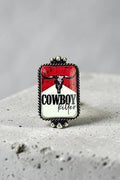 WESTERN VINTAGE COWBOY KILLER CUFF RING