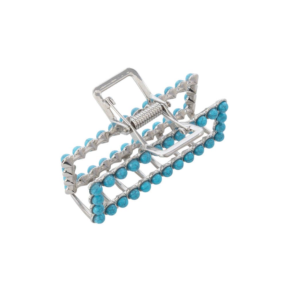 Riverstobe Hair Clip in Sage Blue
