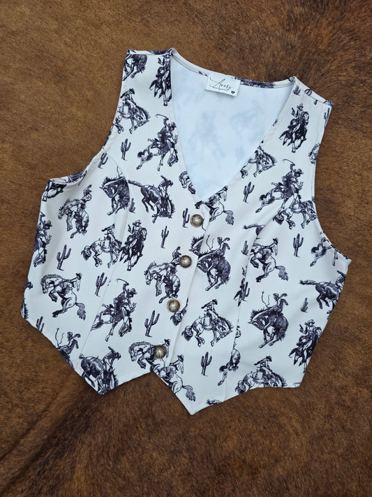 Bronc Woven Vest