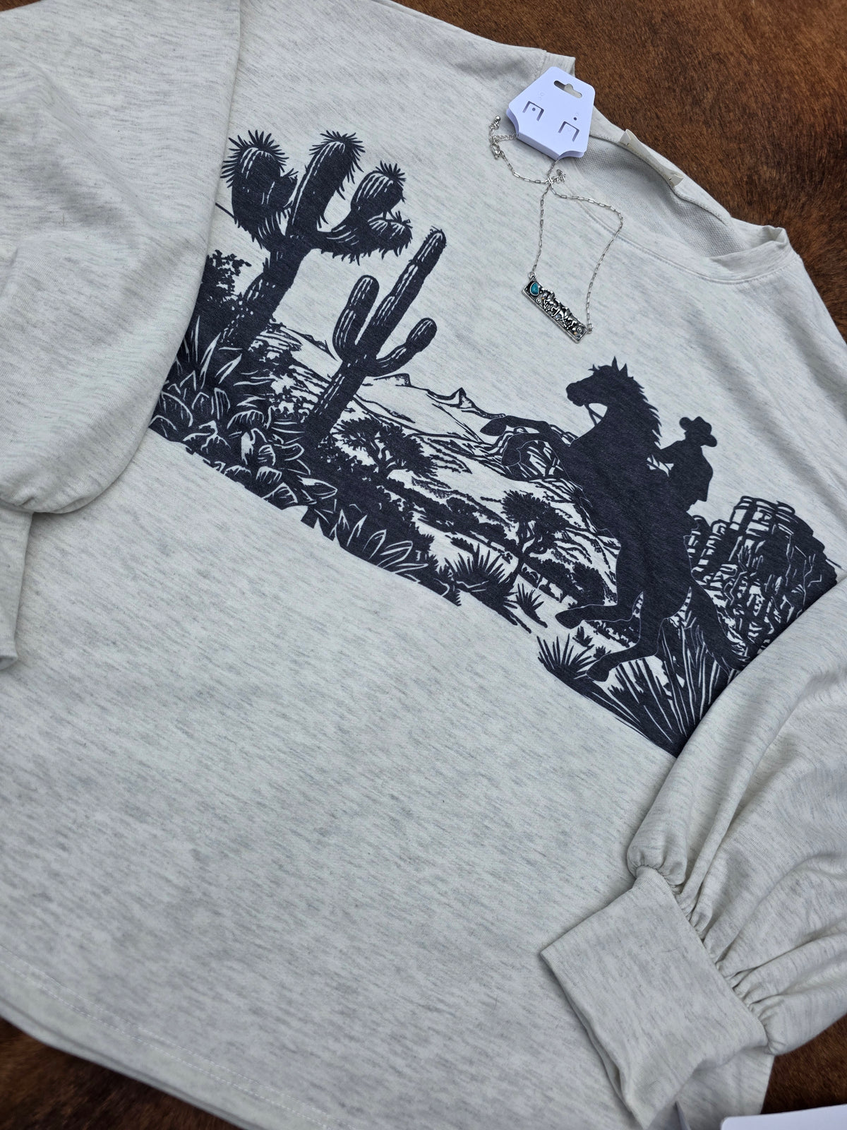 Out West Graphic Sweater