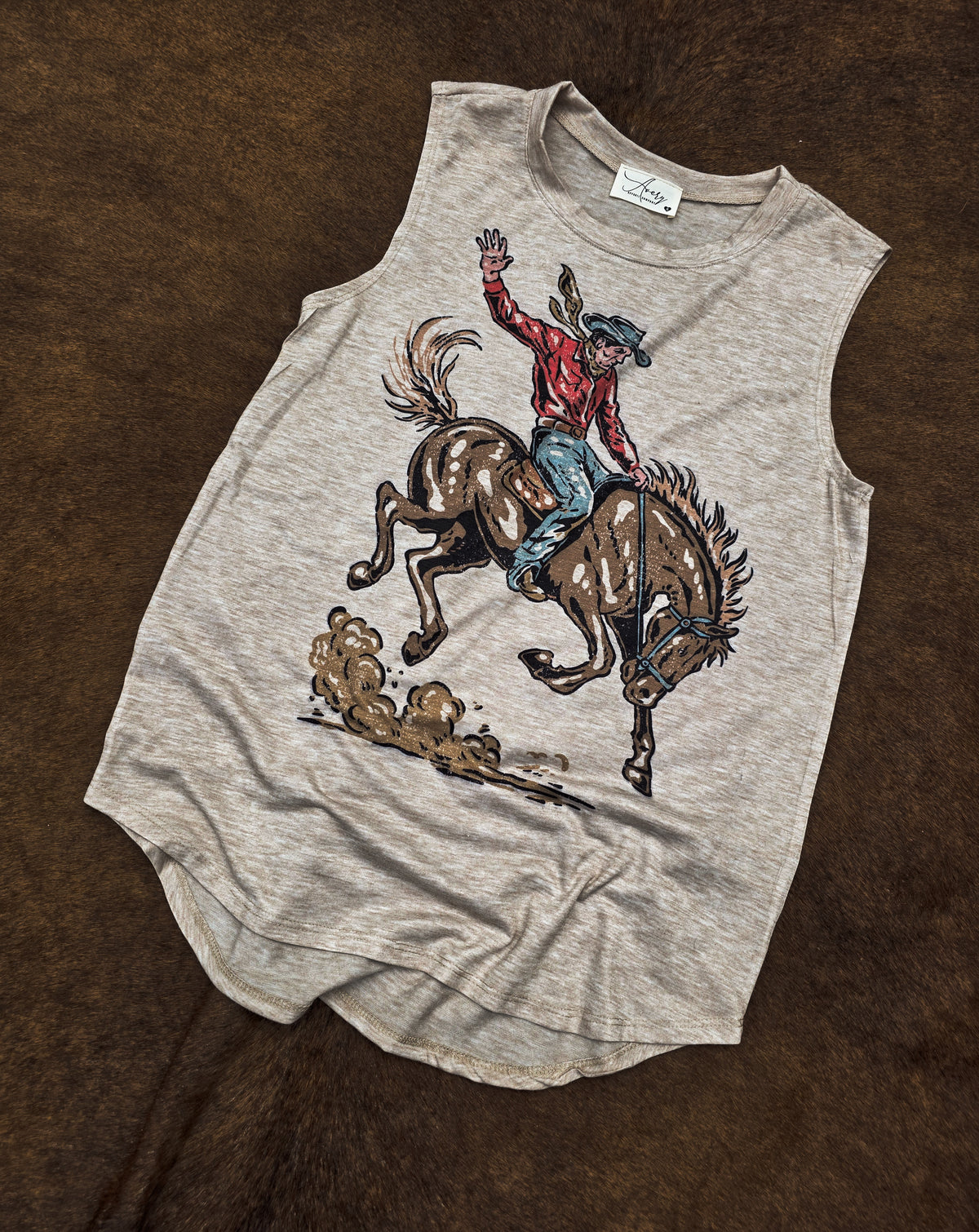 Ride It Out Muscle Tank