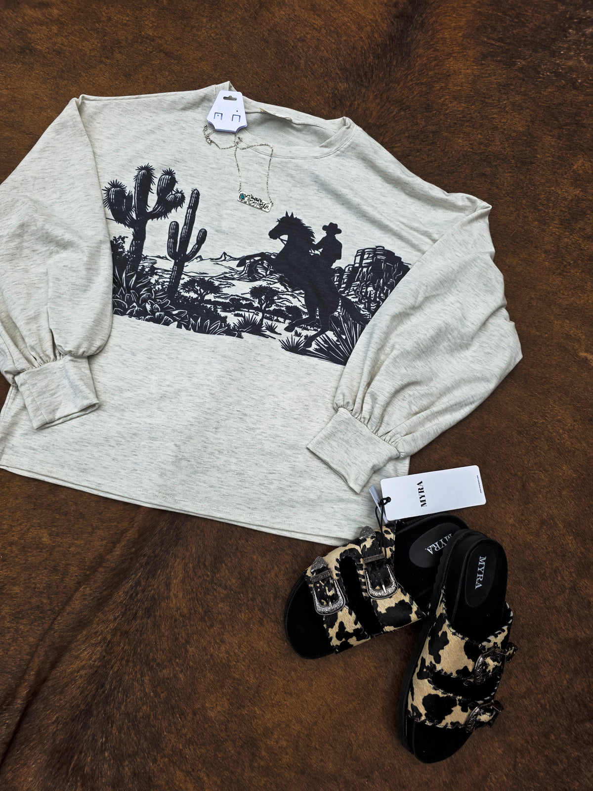 Out West Graphic Sweater